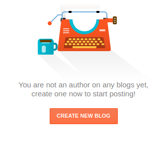 Create new blogspot blog